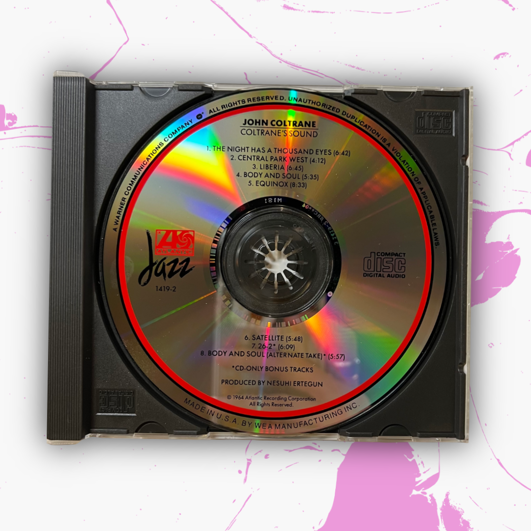 Vintage 1964 John Coltrane 'Coltrane's Sound' CD
