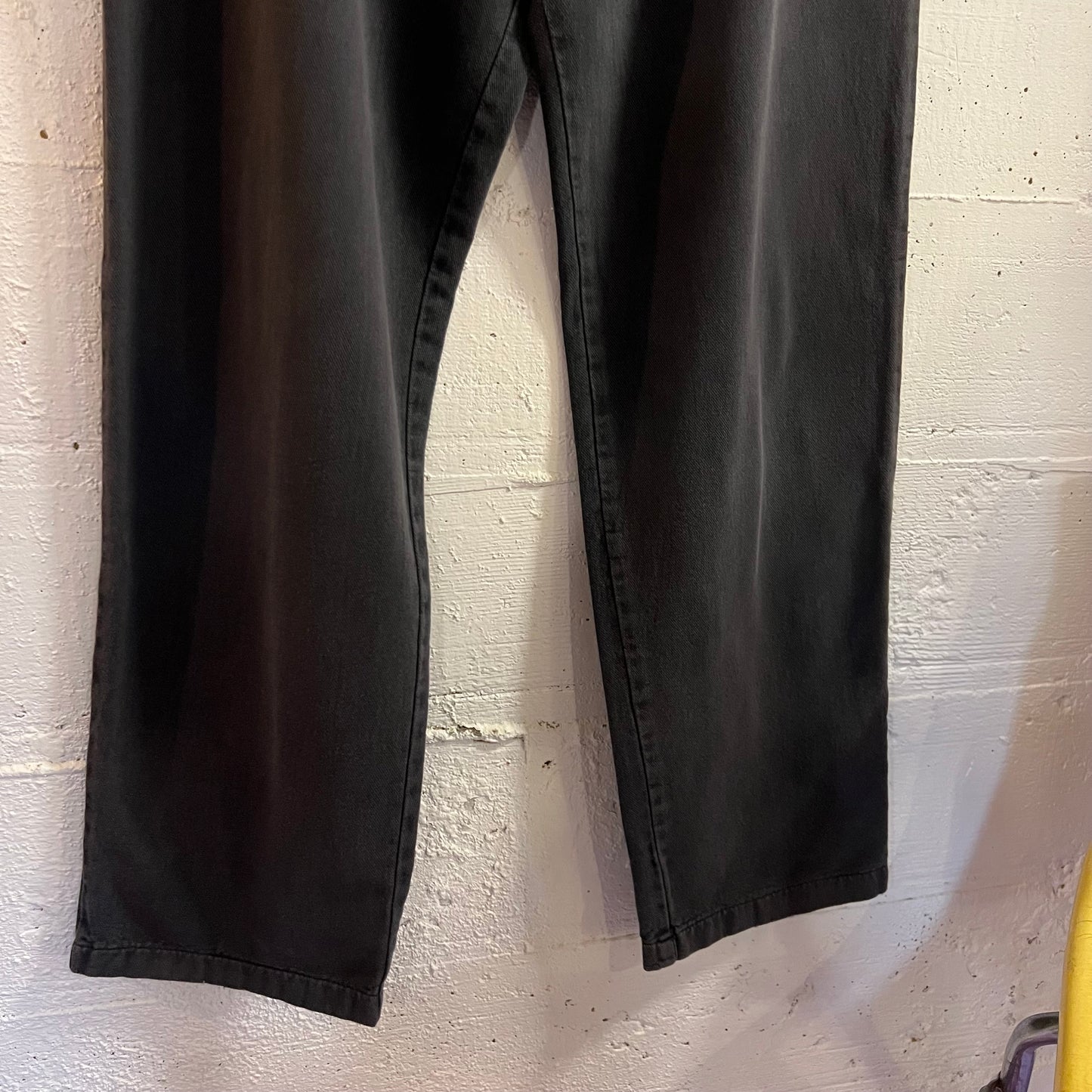 Vintage 90’s WEK Faded Baggy Sweatpants - Size Medium - Made In USA - Black