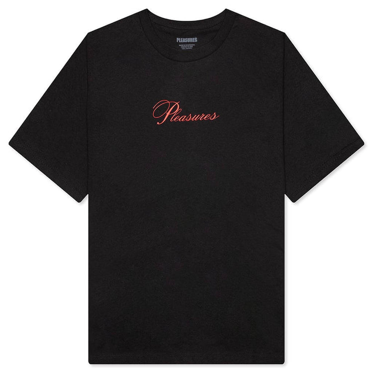 *New* Pleasures Stack T-Shirt - Size Medium - Black/Red