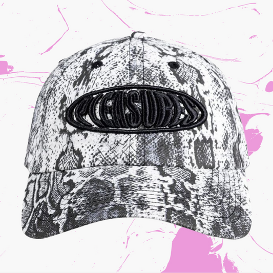 *NEW* Pleasures Bubble Logo Polo Cap - O/S - Snakeskin