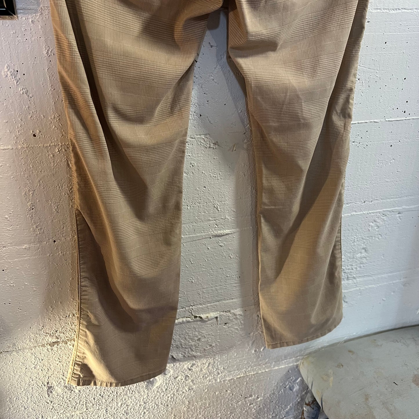 Edwin International Basic Made In Japan Tartan Plaid Pants - Size - Made In Japan - Tan/Beige