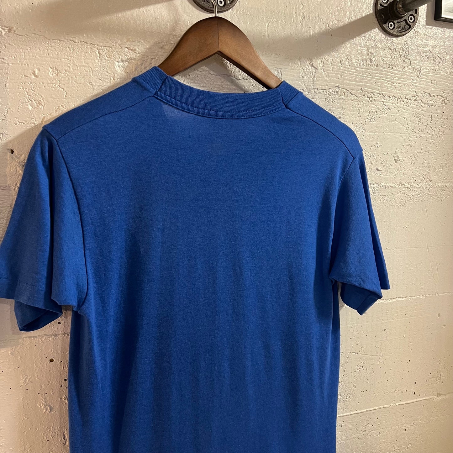 Vintage 1996 Olympic Webelos Summer Camp Single Stitch T-Shirt - Size Small - Made In USA - Blue/Multi