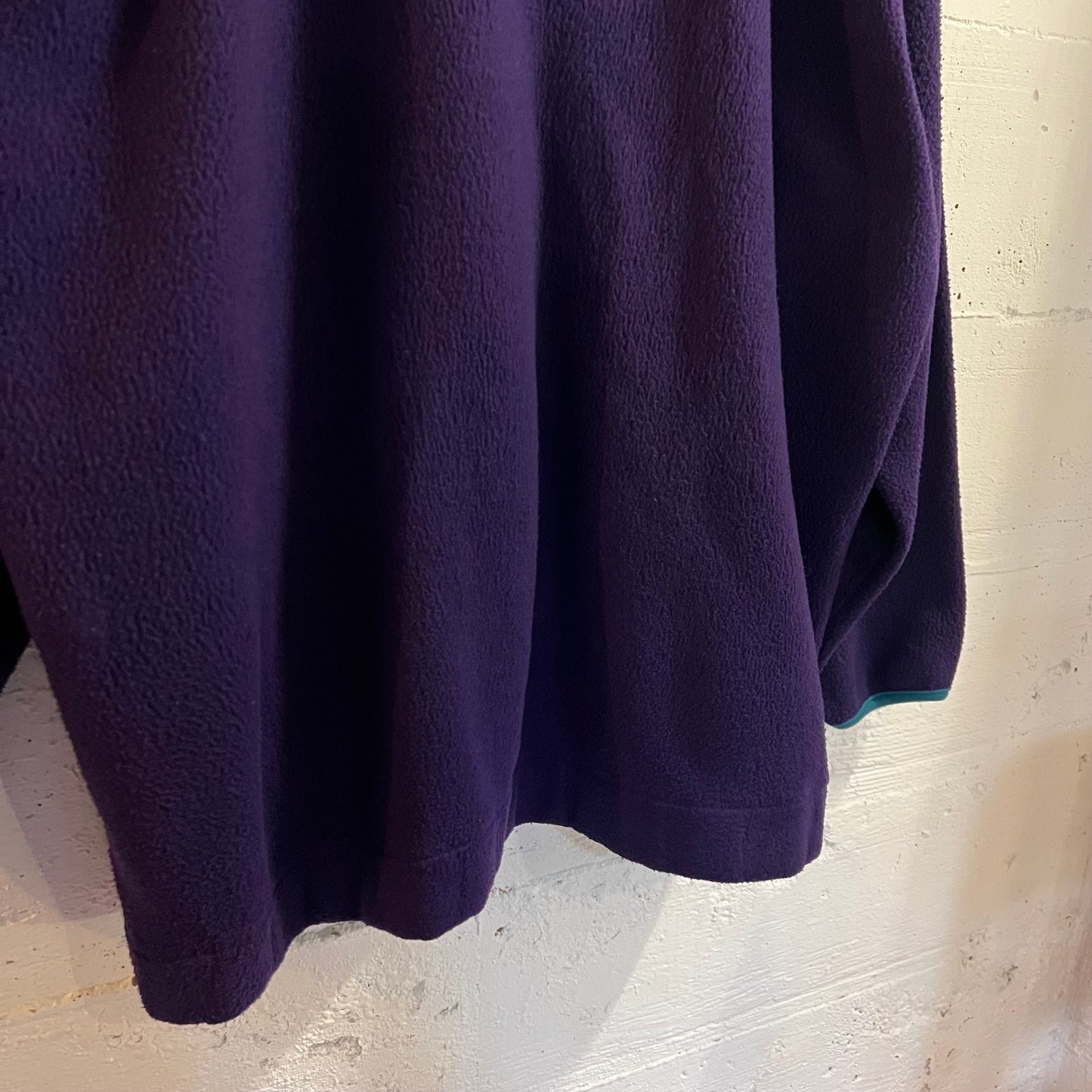 Vintage Venezia Vitale Zip Up Fleece Jacket - Size XL - Purple/Teal/Pink
