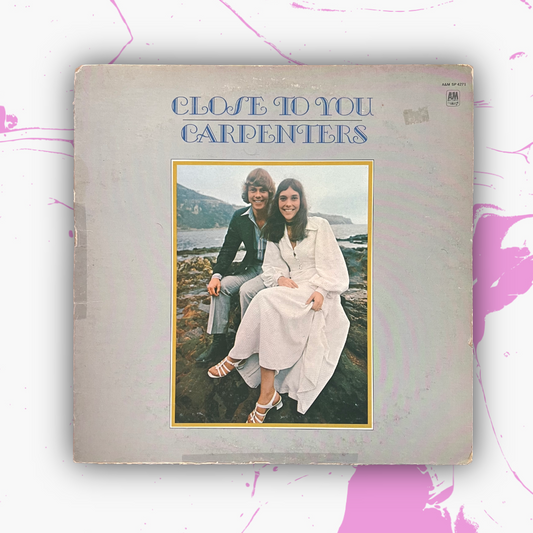 Vintage 1970 Carpenters ‘Close To You’ Vinyl Record