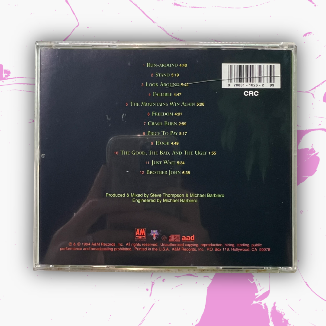 Vintage 1994 Blues Traveler 'Four' CD