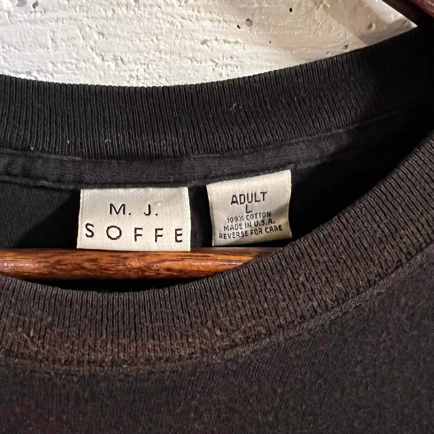 Vintage 90's U.S. Army Reflective Seal Double Sided T-Shirt - Size Large - Made In USA - Faded Black