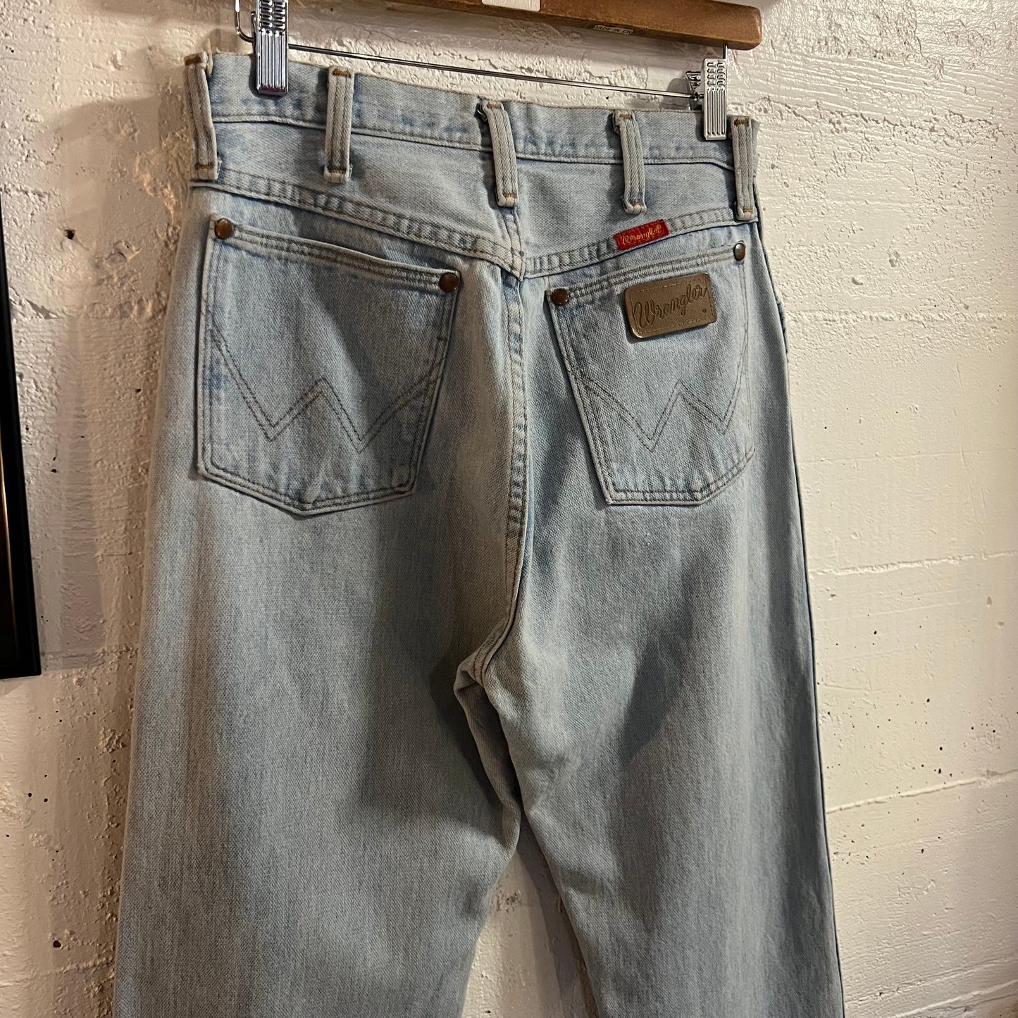Vintage 90's Wrangler Women's Cowboy Cut 14MWZGB Light Wash Blue Jeans - Size 9 (28"x 34") - Made In USA