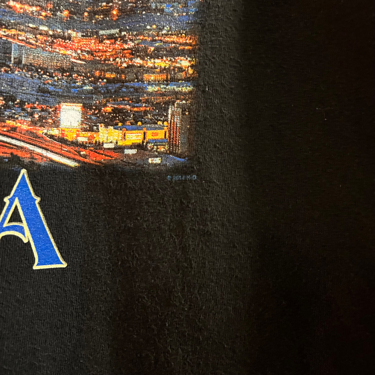 Vintage 2000’s Harley Davidson Henderson, Nevada Cityscape Graphic T-Shirt - Size XL - Black/Multi
