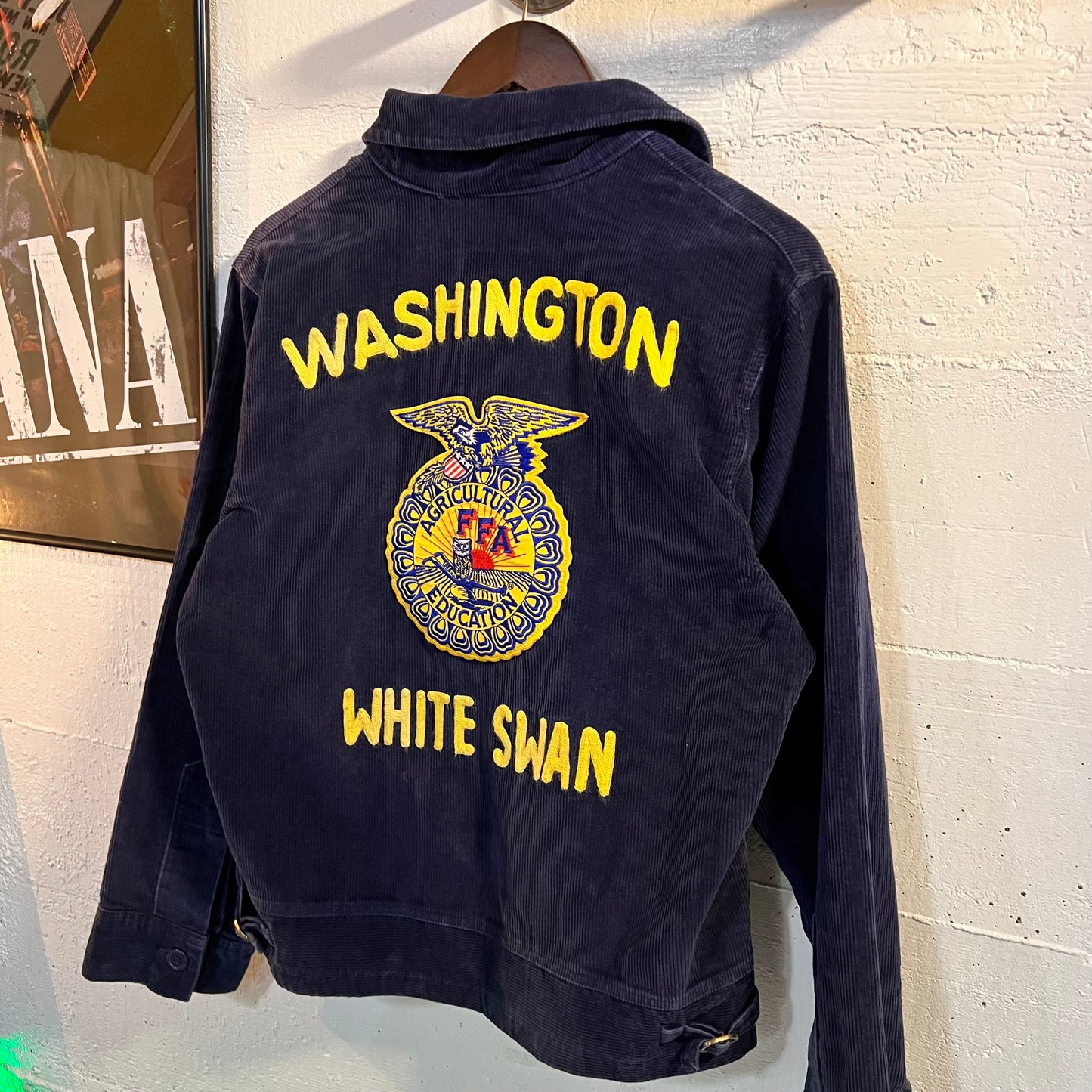 Vintage 2000's FFA 'Future Farmers Of America' Corduroy Jacket - Size 36 (S) - Made In USA