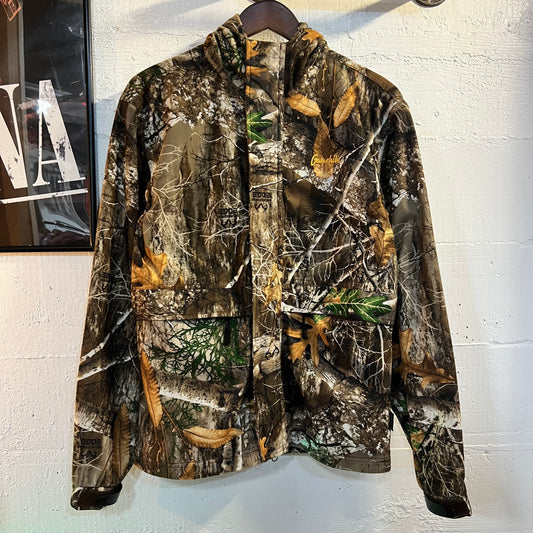 Vintage Gamehide Real Tree Camo Mesh Lined Zip Up Jacket - Size XL - Earth Toned