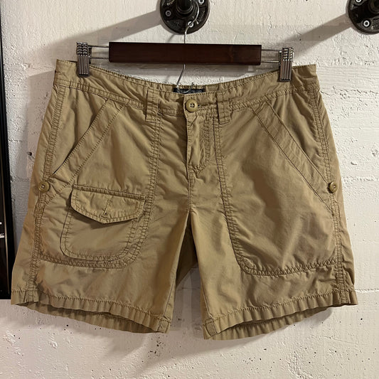Vintage Polo Jeans Company Women’s Khaki Cargo Shorts - Size 4 - Tan