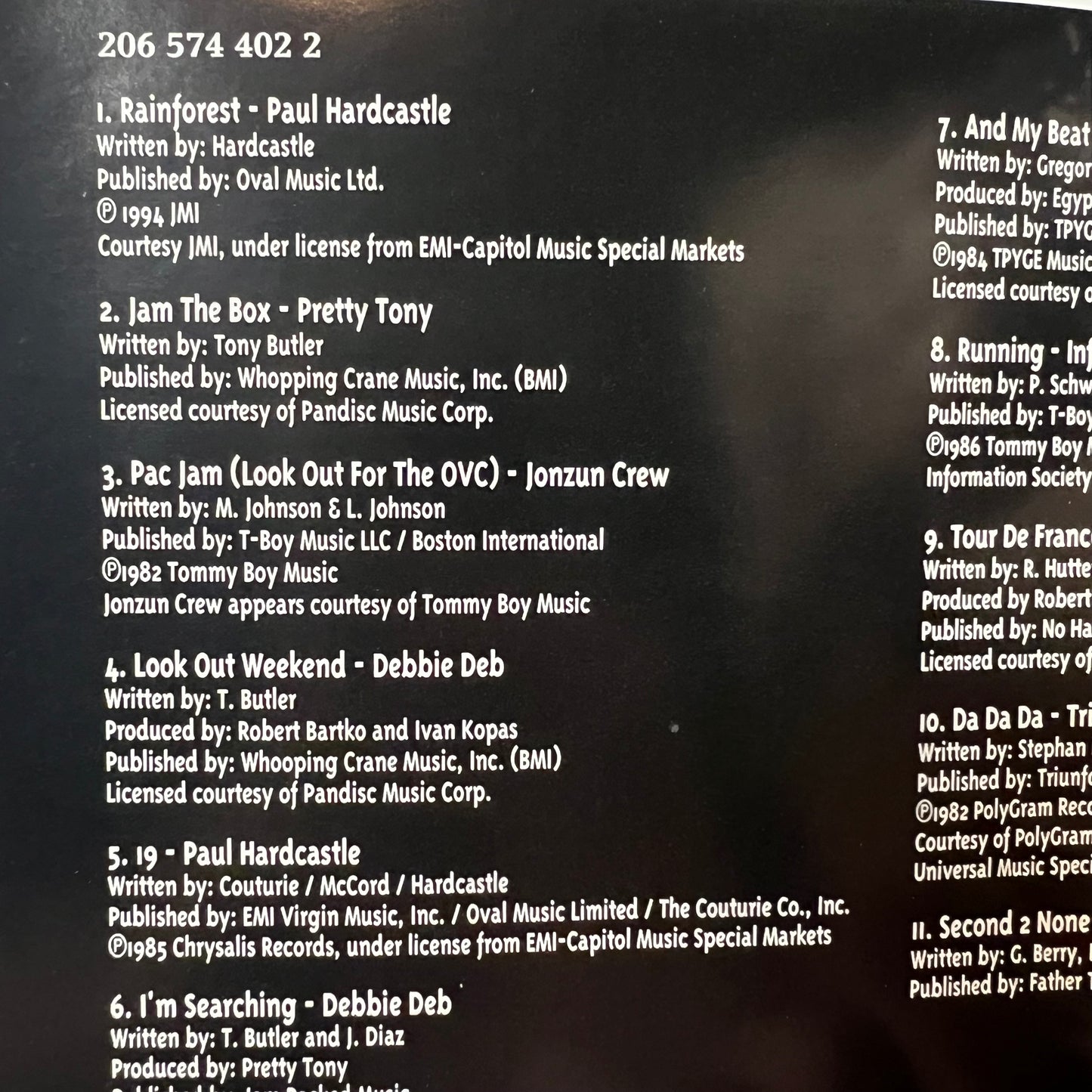 Vintage 2000 Lowrider 'Jams 2' CD