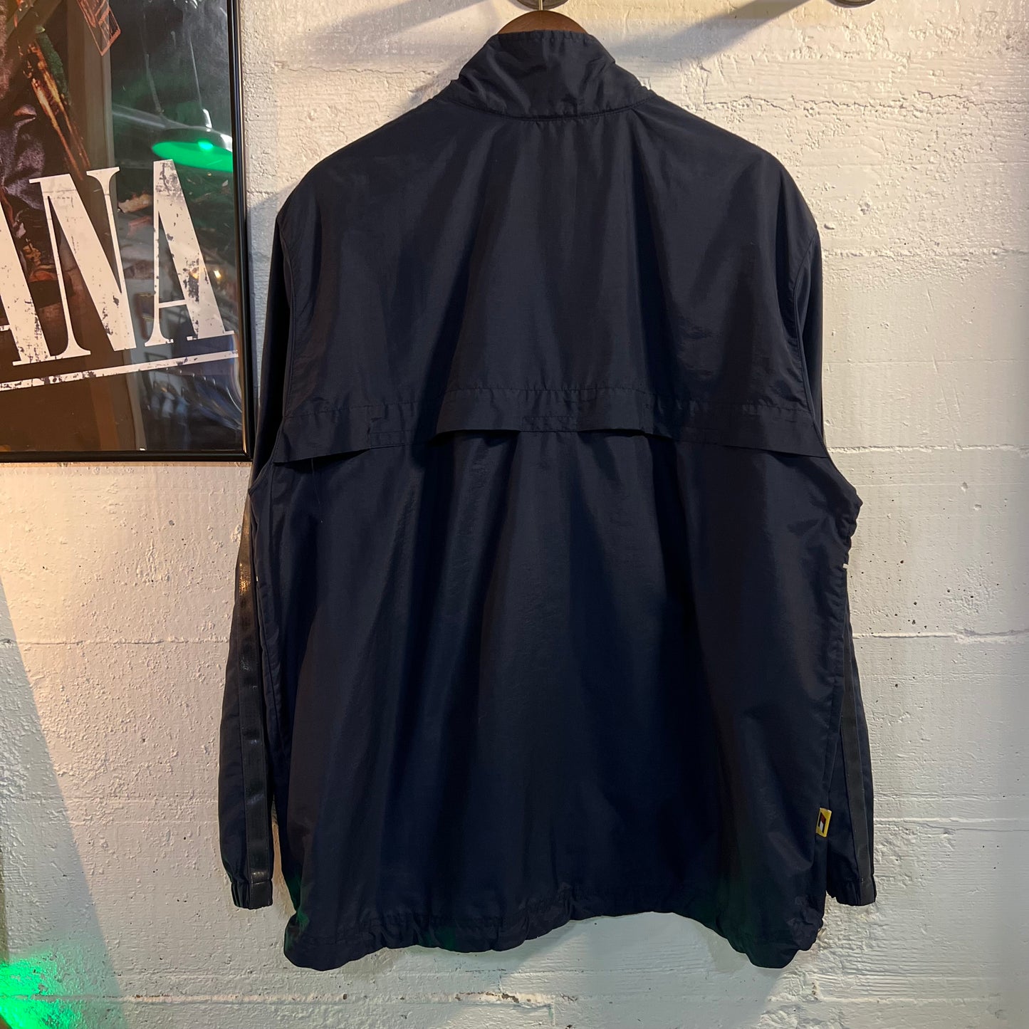 Vintage 90's Tommy Hilfiger Athletics Zip-Up Windbreaker Jacket - Size Medium - Red/Navy/White