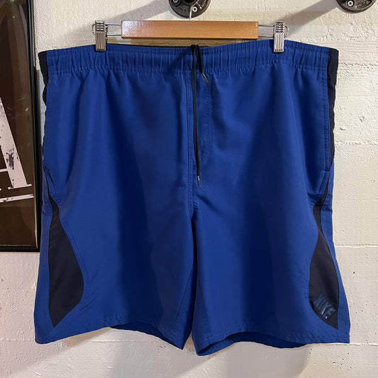 Vintage 2000's Nike Swim/Board Shorts - Size Large (40") - Blue/Navy
