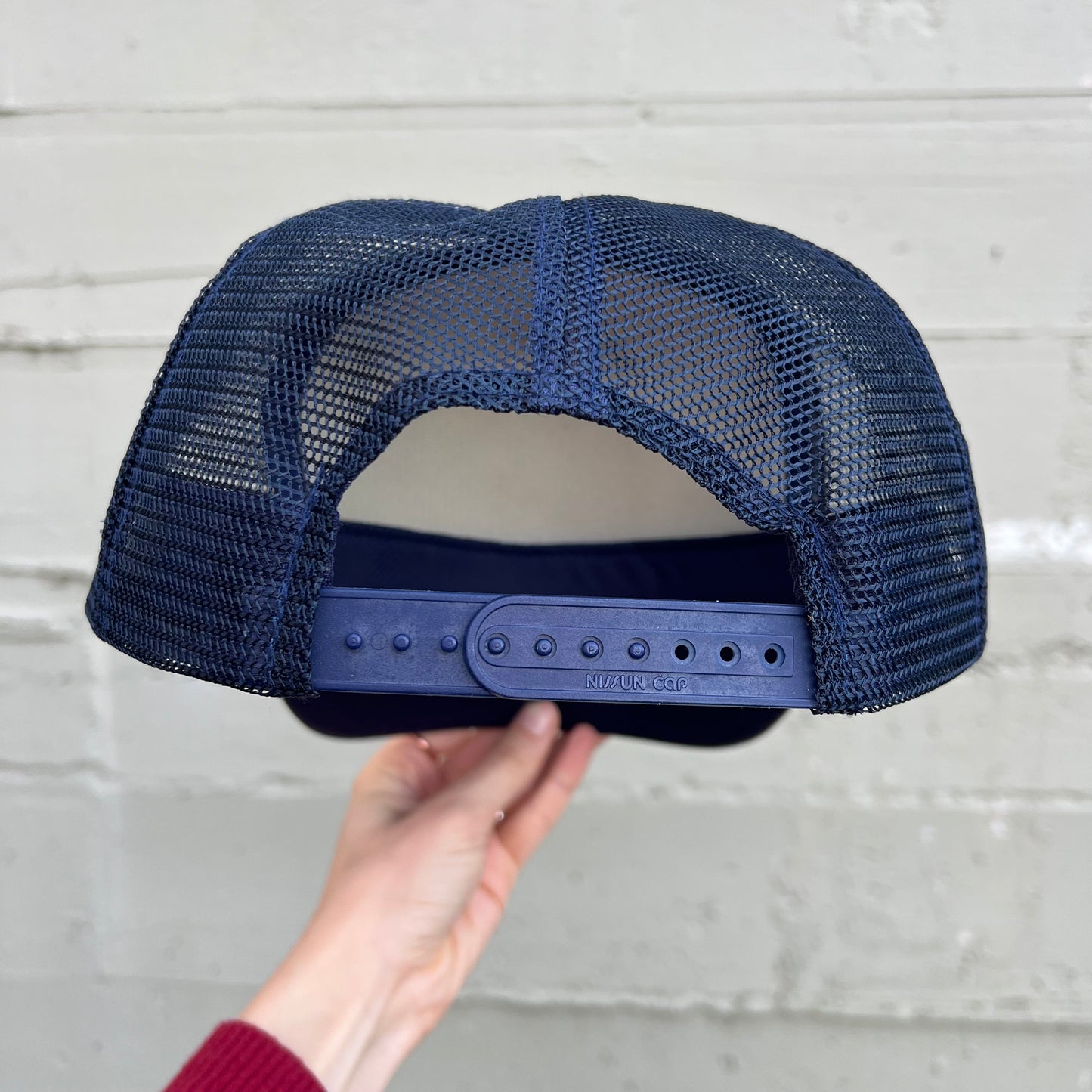 Vintage Lost Dutchman's Mining Association Mesh Trucker Hat - One Size Fits All - Navy/White/Red/Black