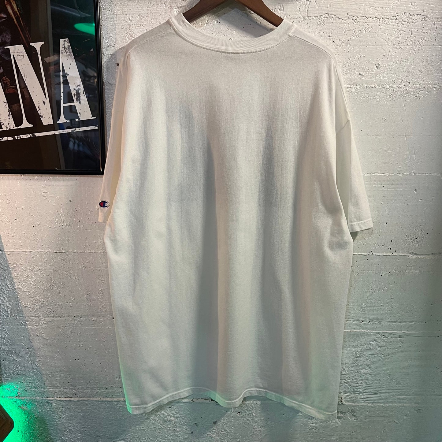 Vintage 2001 Champion San Francisco Demons XFL T-Shirt - Size 2XL - White/Black/Red/Other