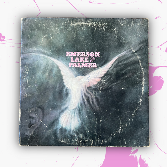 Vintage 1971 Emerson Lake & Palmer ‘Self-Titled’ Vinyl Record