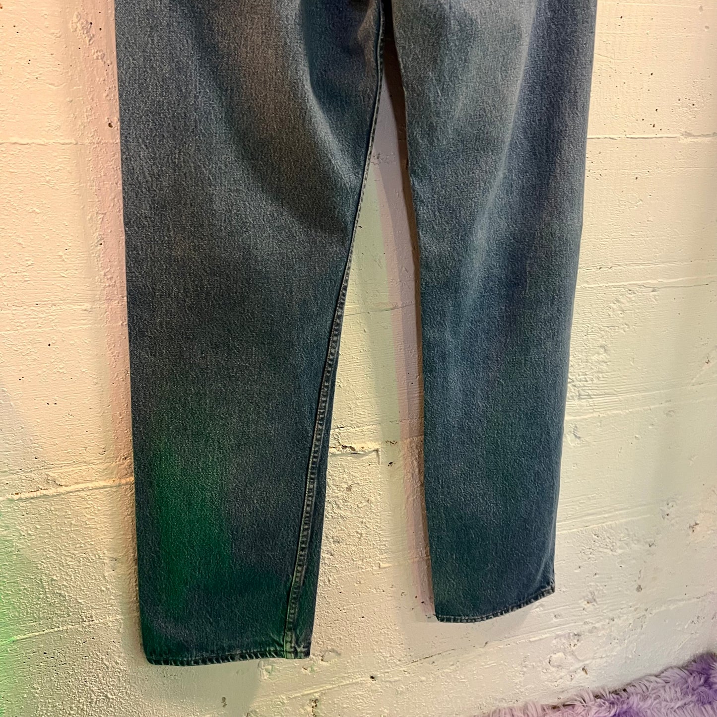 Vintage 1980's Levi's 501xx Button Fly Denim Jean - Size 34" x 33" - Made In USA - 100% Cotton