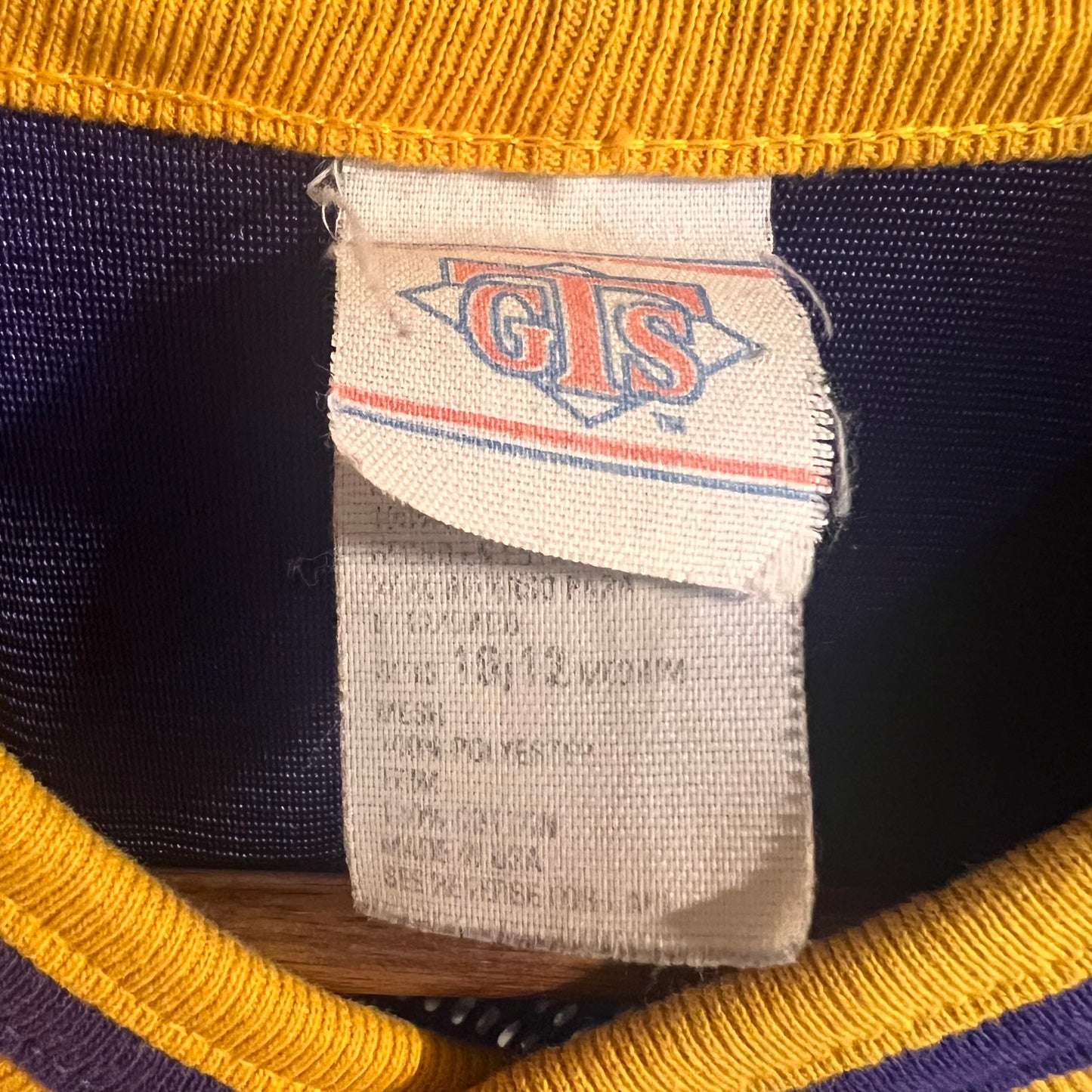 Vintage NFL Vikings Mesh Football Jersey - Size Youth Medium - Made In USA