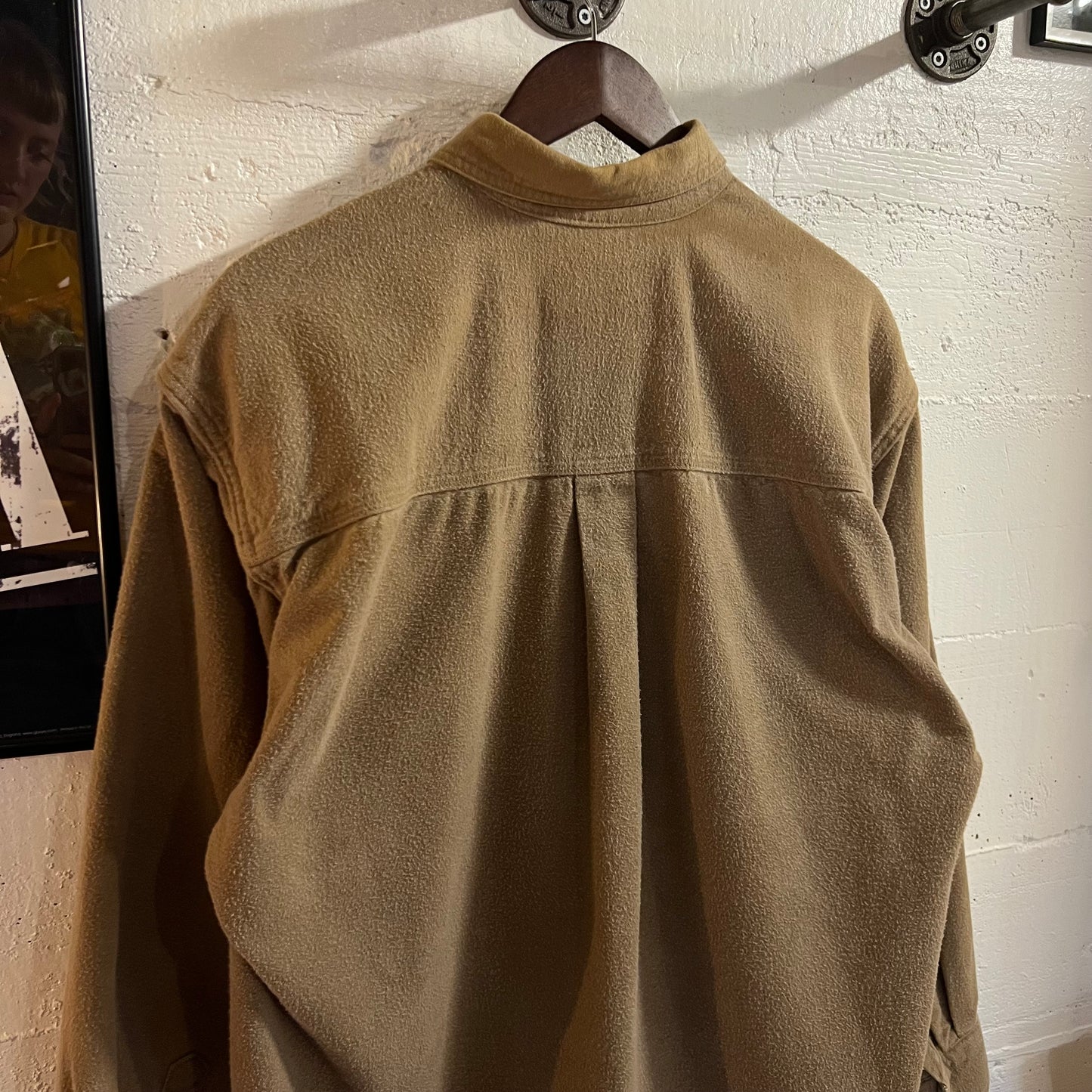 Vintage 90’s Moose Creek Chamois Cloth Long Sleeve Button Up Flannel - Size XL - Brown