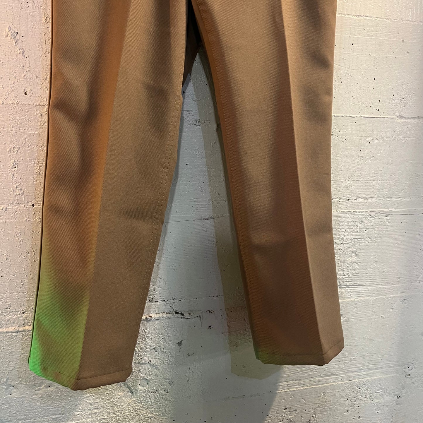Vintage Wrangler Wrancher Dress Jean - Size 36" x 27.5" - Made In USA - Tan/Khaki