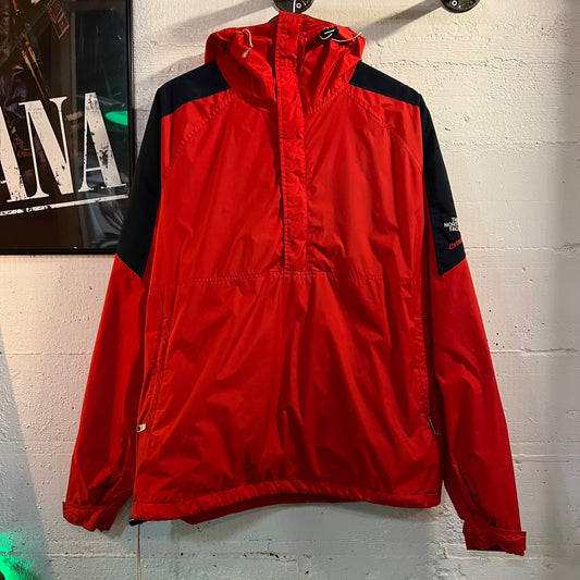 Vintage Late 1980's The North Face 'Extreme' Anorak Gore-Tex Jacket - Size XL - Made In USA - Red/Navy