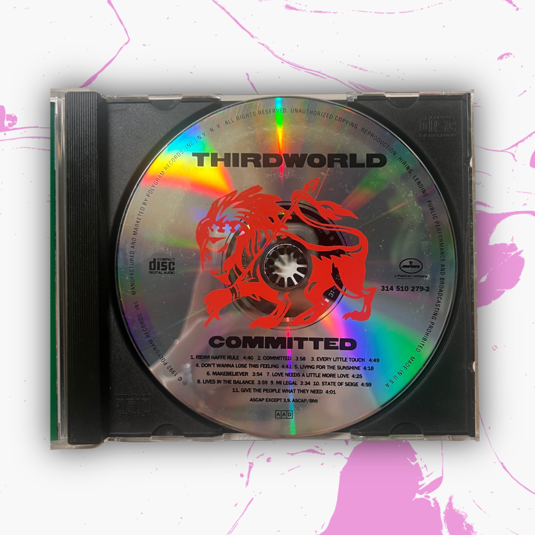 Vintage 1992 Third World 'Committed' CD