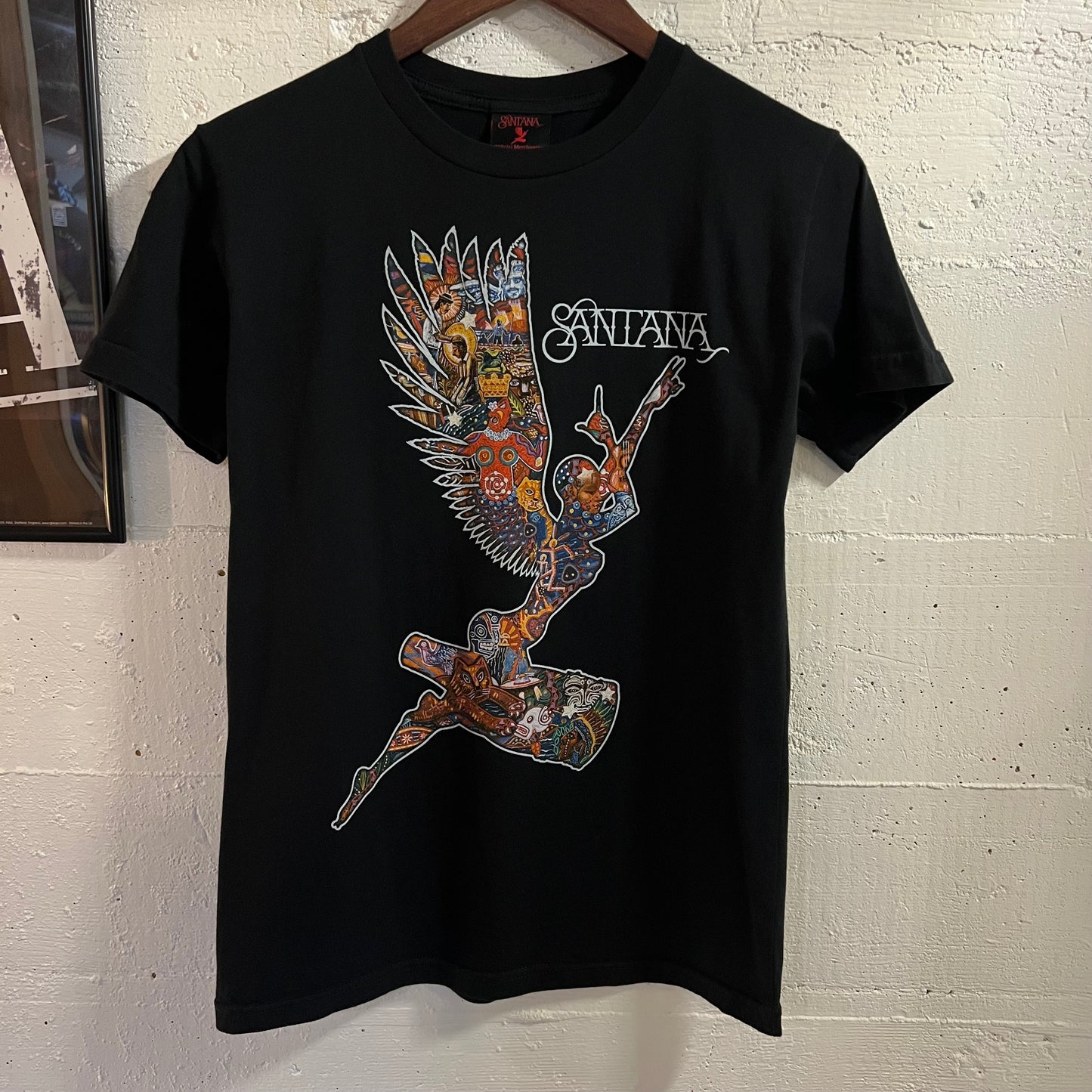 Vintage 2006 Santana Band Official Merchandise Baby T-Shirt - Size Small - Black/Multi