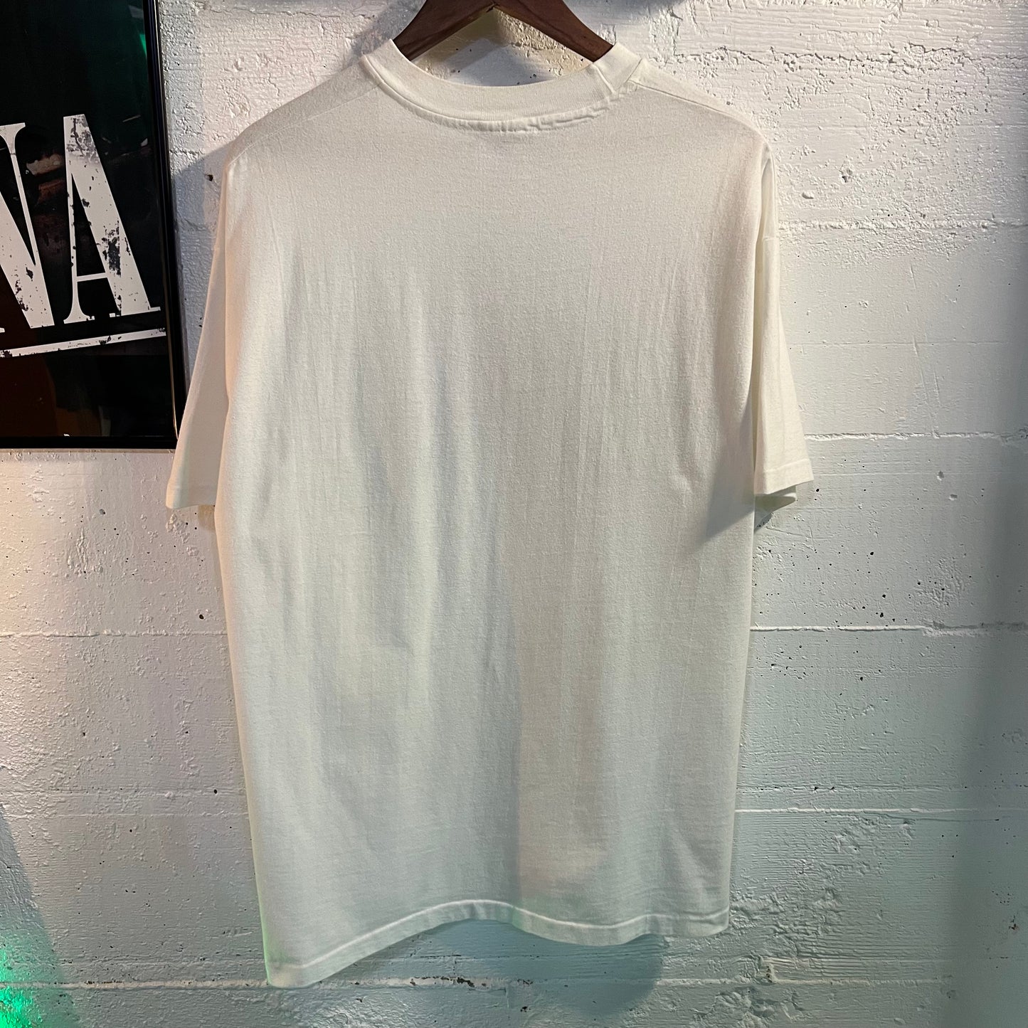 Vintage Texaco ‘Mecca On The High Desert’ Route 66 Car Single Stitch T-Shirt - Size XL - Made In USA - White/Multi