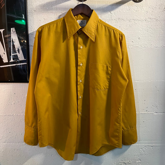 True Vintage 1960's Towncraft JCPenney Penn-Prest  Long Sleeve Button Up Shirt - Size Large - Made In USA