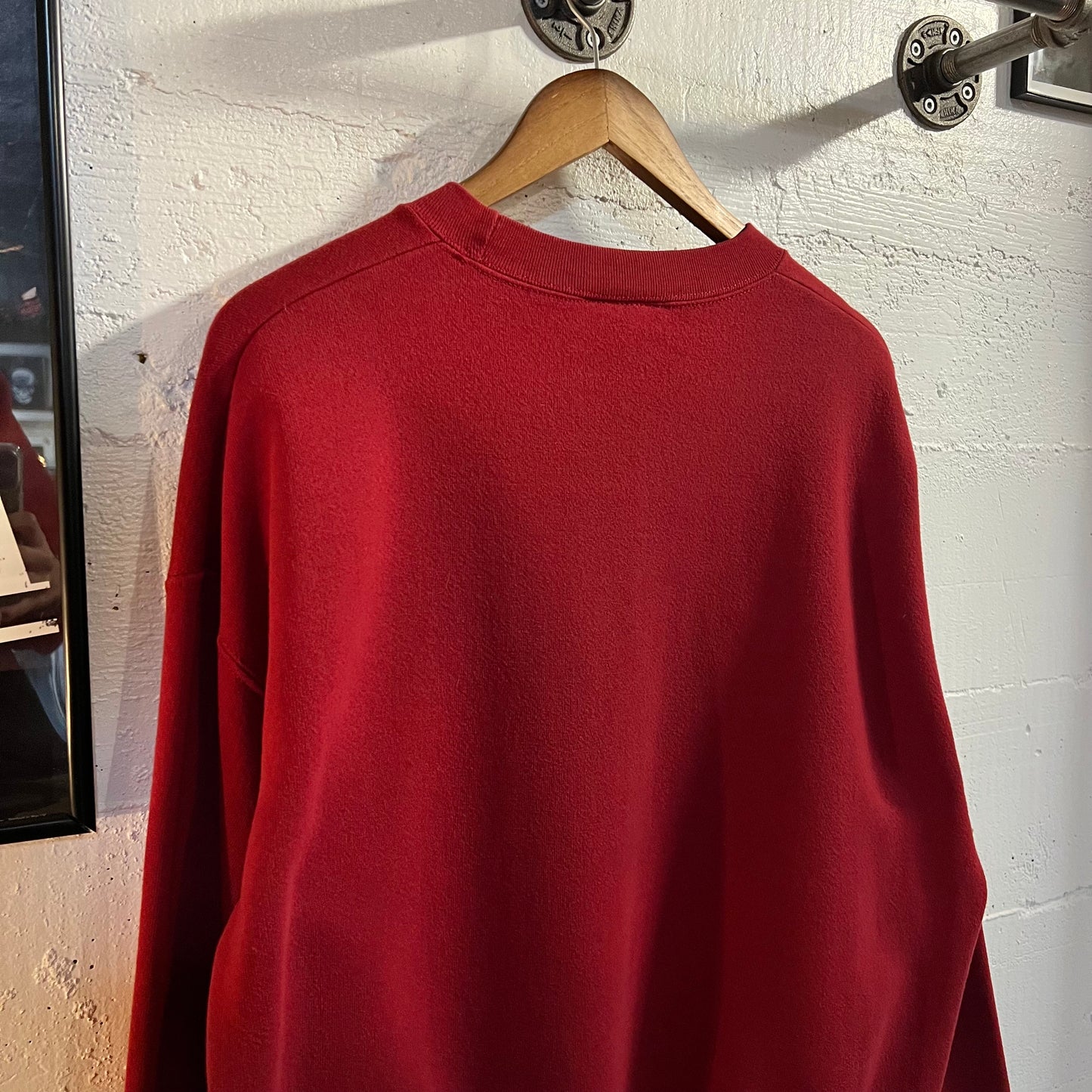 Vintage 90's WSU Cougars Embroidered Crewneck Sweatshirt - Size Large - Made In USA - Nutmeg Mills