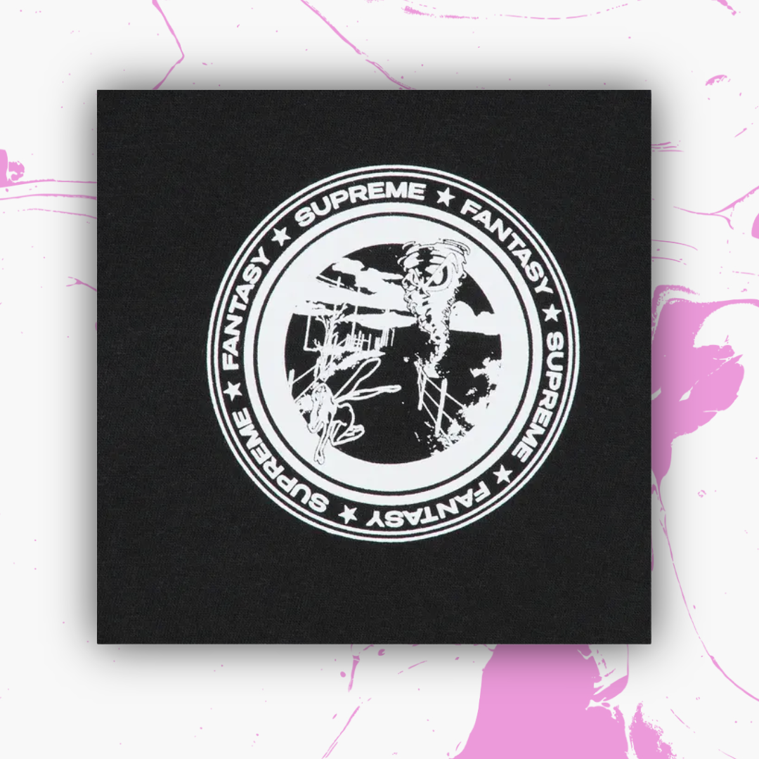 *NEW* Supreme 'Devotion' T-Shirt - SIze Large - Black - FW25 - 100% Cotton