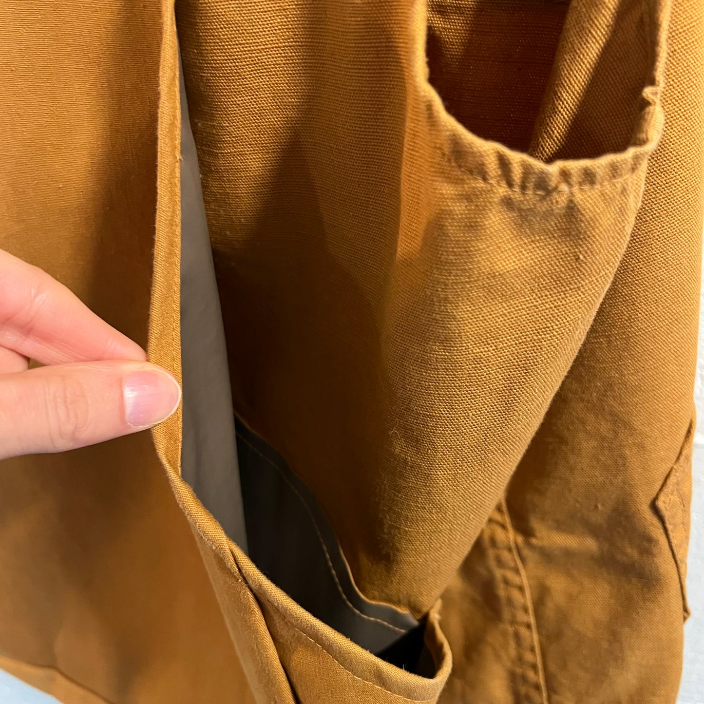 Vintage 1950's Western Field By Montgomery Ward Canvas Hunting Vest - Size Medium - Made In Japan -
