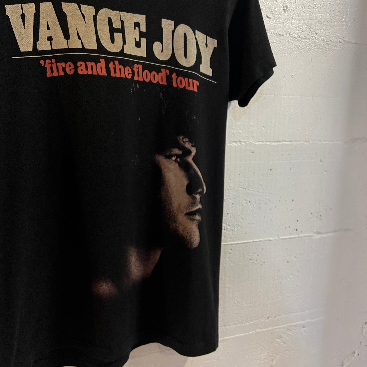 2016 Vance Joy ‘Fire And The Flood’ Tour Baby T-Shirt - Size Medium - Black