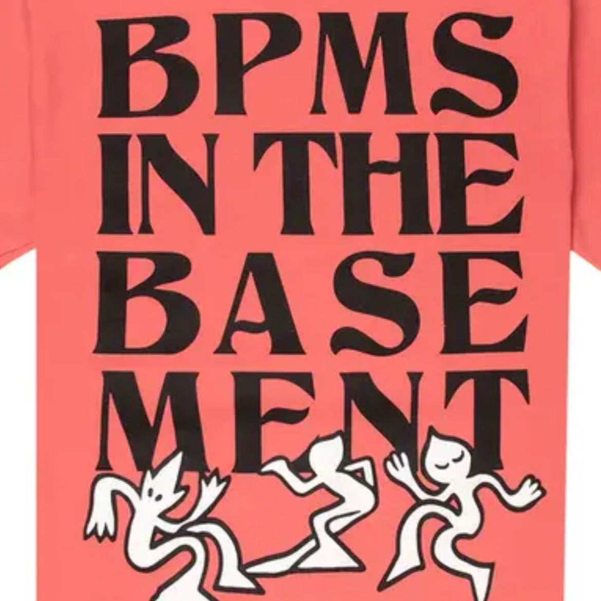 *NEW* Pleasures 'BPMS' T-Shirt - Size Medium - Coral