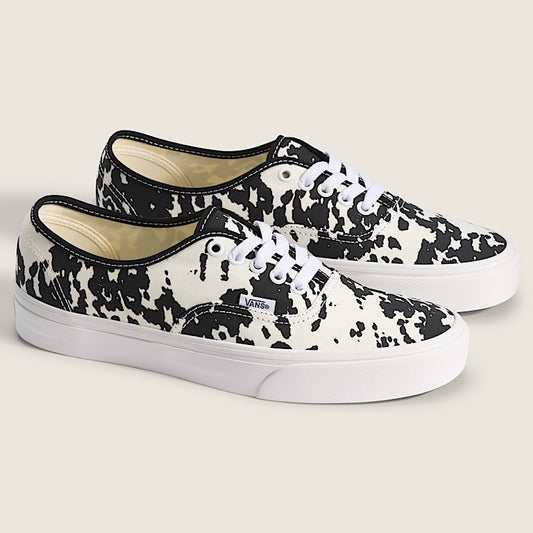 *New* Vans Authentic Shoe - Size 7M/8.5W - Cow Black/Marshmallow - VN000EGABPS