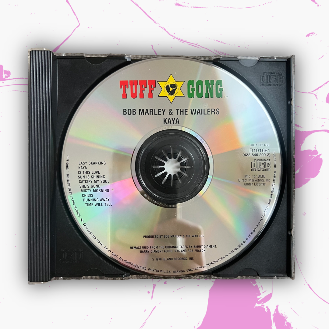 Vintage 1978 Bob Marley & The Wailers ‘Kaya’ CD