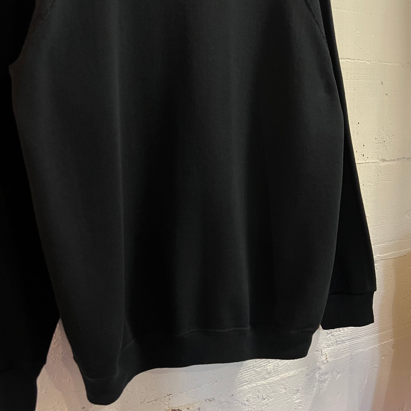 Vintage 80’s U.S. Army Military Raglan Sleeve Hoodie Sweatshirt - Size XL - Made In USA - Black/Yellow