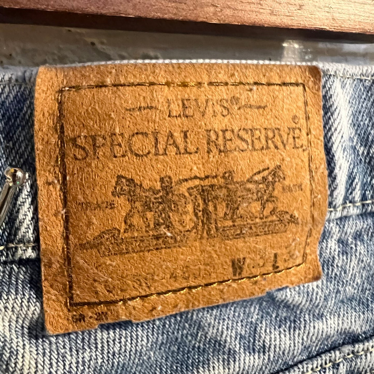 Vintage 90's Levi's Special Reserve 550 Acid Wash Denim Jean - Size 32" x 29" - Made In USA