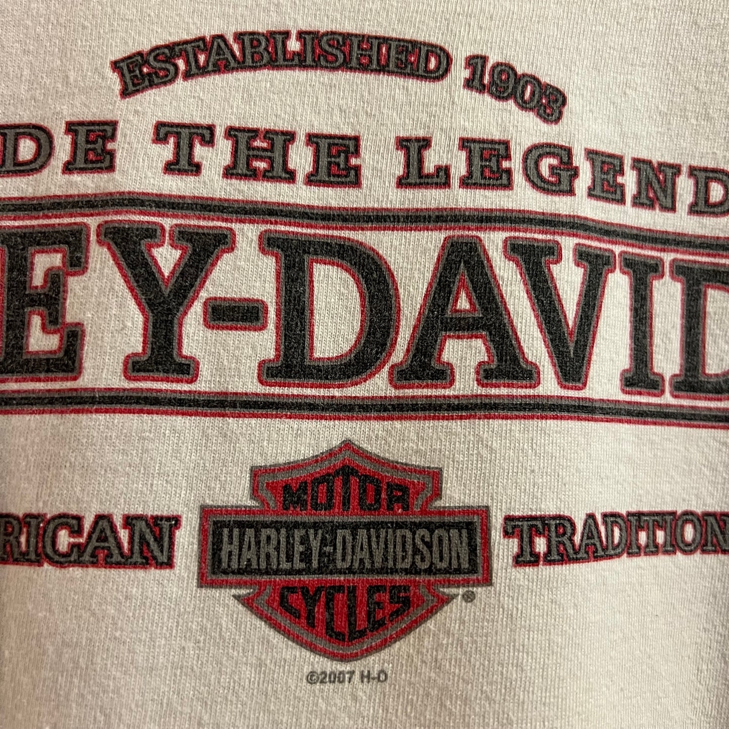 Vintage 2007 Harley Davidson Grand Canyon ‘Sedona, AZ’ Graphic T-Shirt - Size XL - Made In USA - White/Multi
