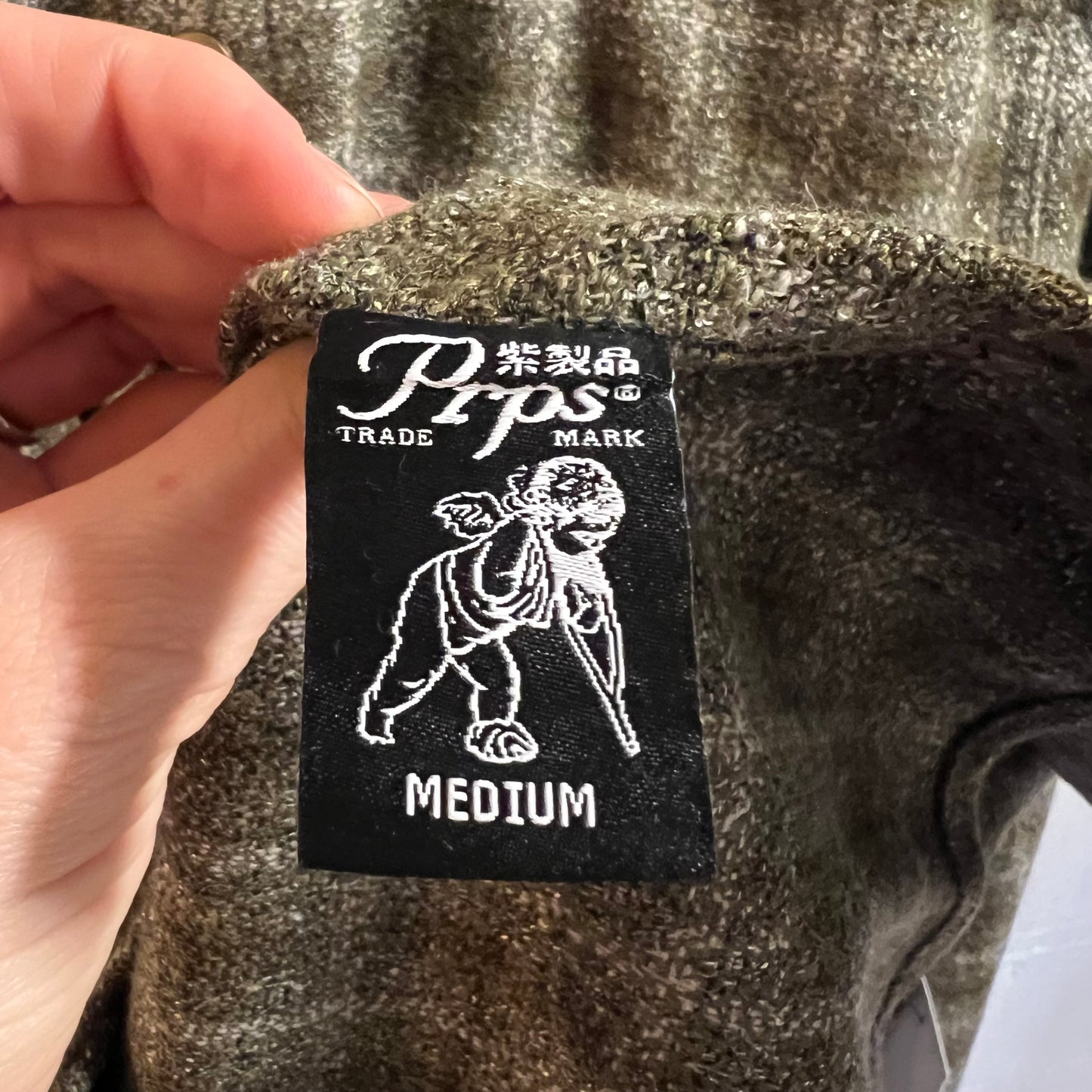 *New* Prps Blend Western Snap Long Sleeve Shirt - Size Medium - Olive