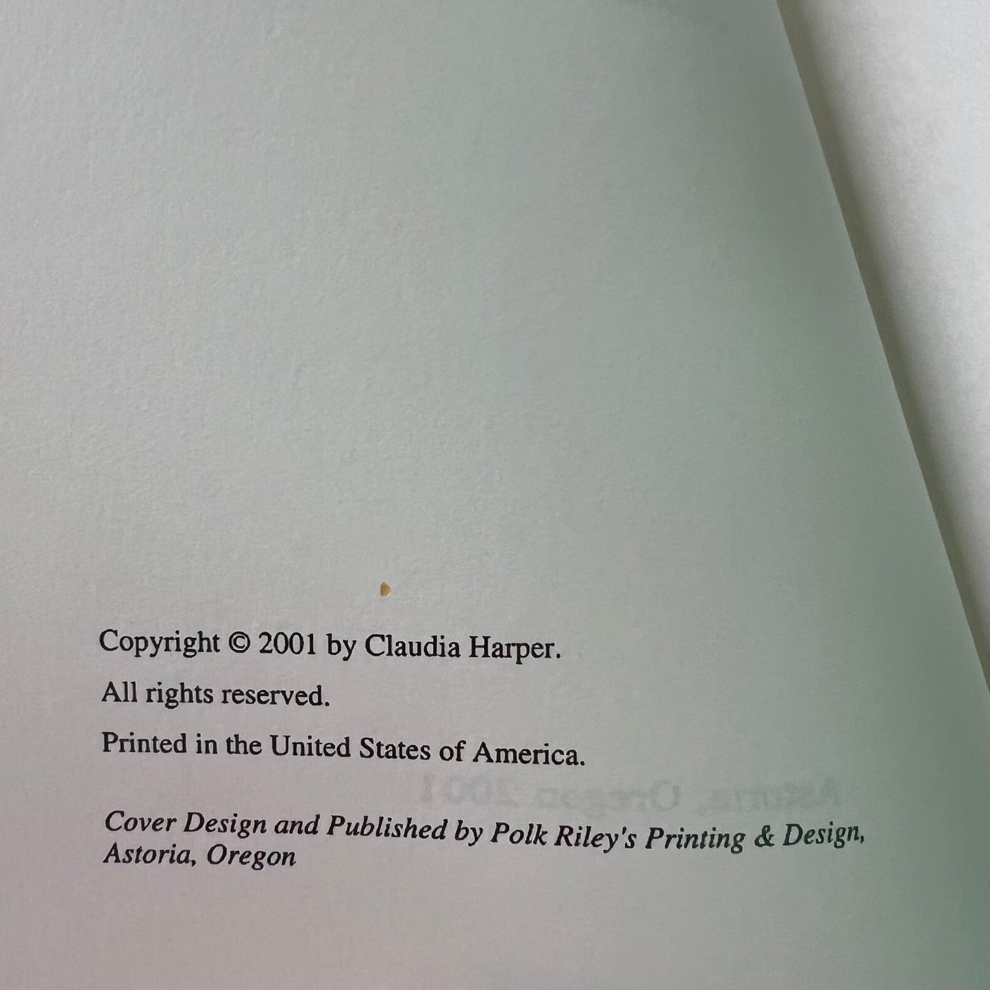 Vintage 2001 Tour Astoria 'Sites And Insights' Book By Claudia Harper