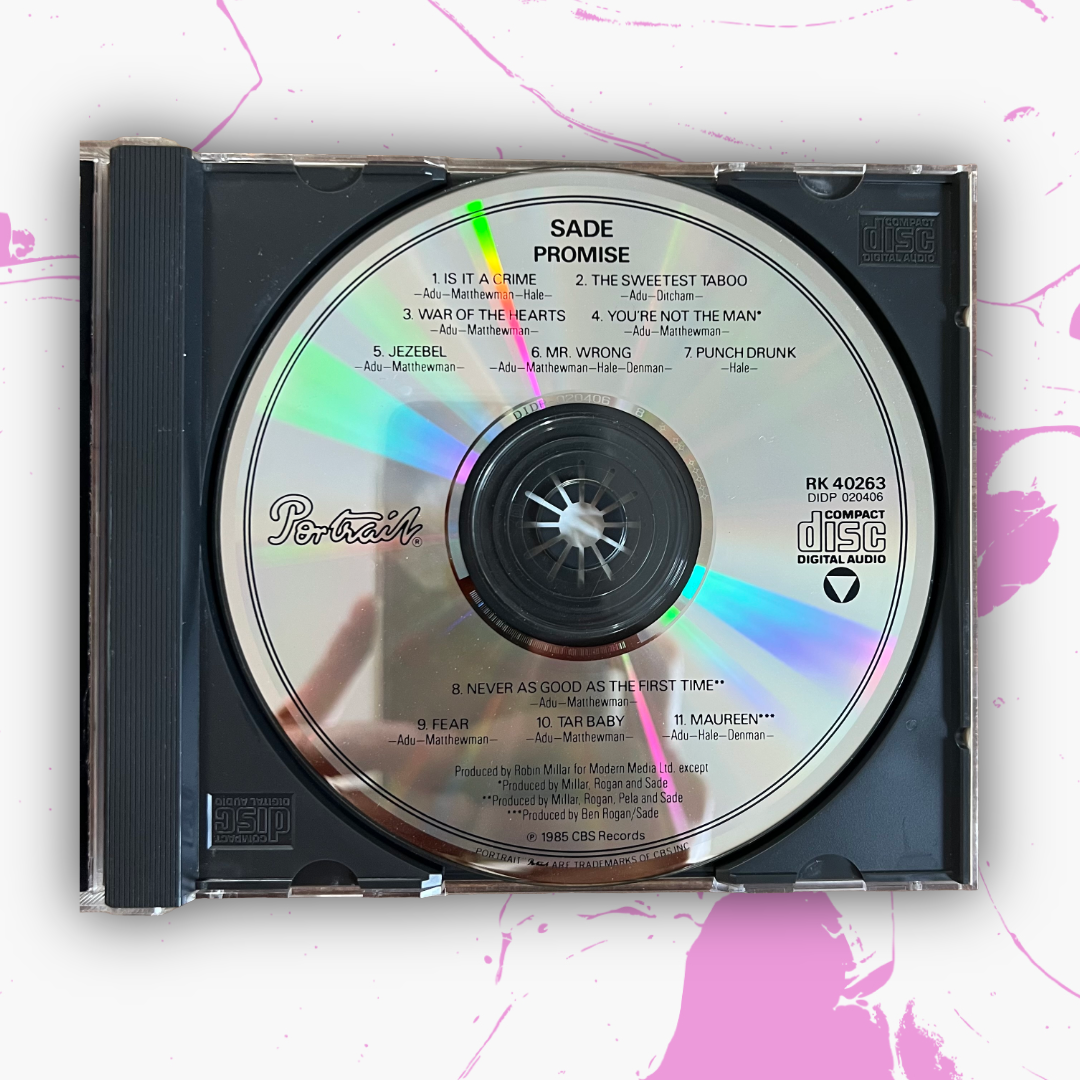 Vintage 1985 Sade ‘Promise’ CD