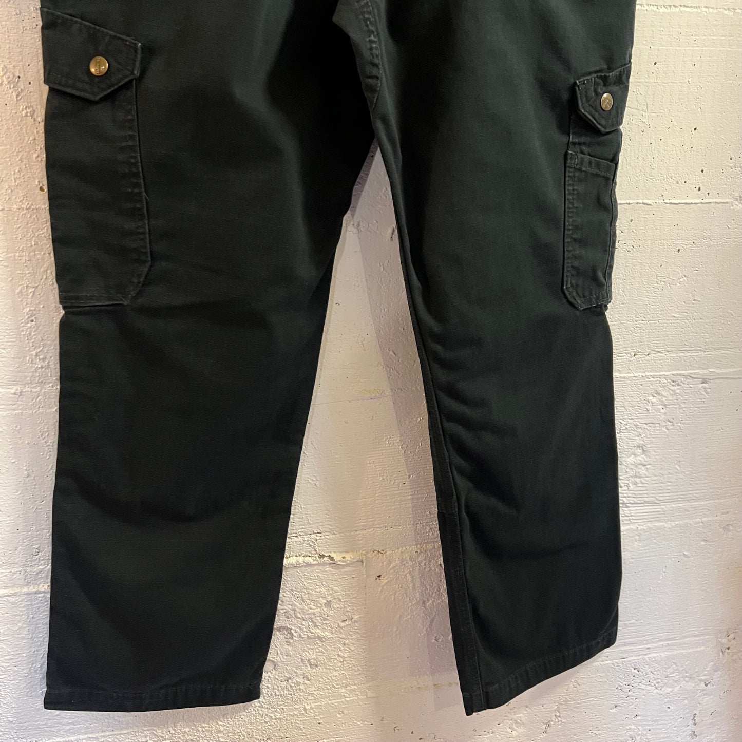 Carhartt Relaxed Fit Ripstop Double Knee Carpenter Pant - Size 34" x 30" - 100% Cotton - B342-BLK