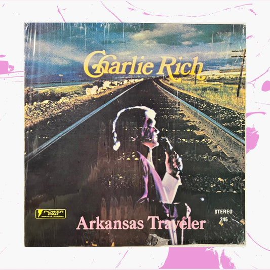 Vintage 1974 Charlie Rich 'Arkansas Traveler' LP Vinyl Record