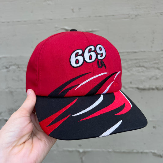 Vintage 90's UA Local 669 'Union Dues' Snapback Sharktooth Style Snapback - O/S - Union Made In The USA