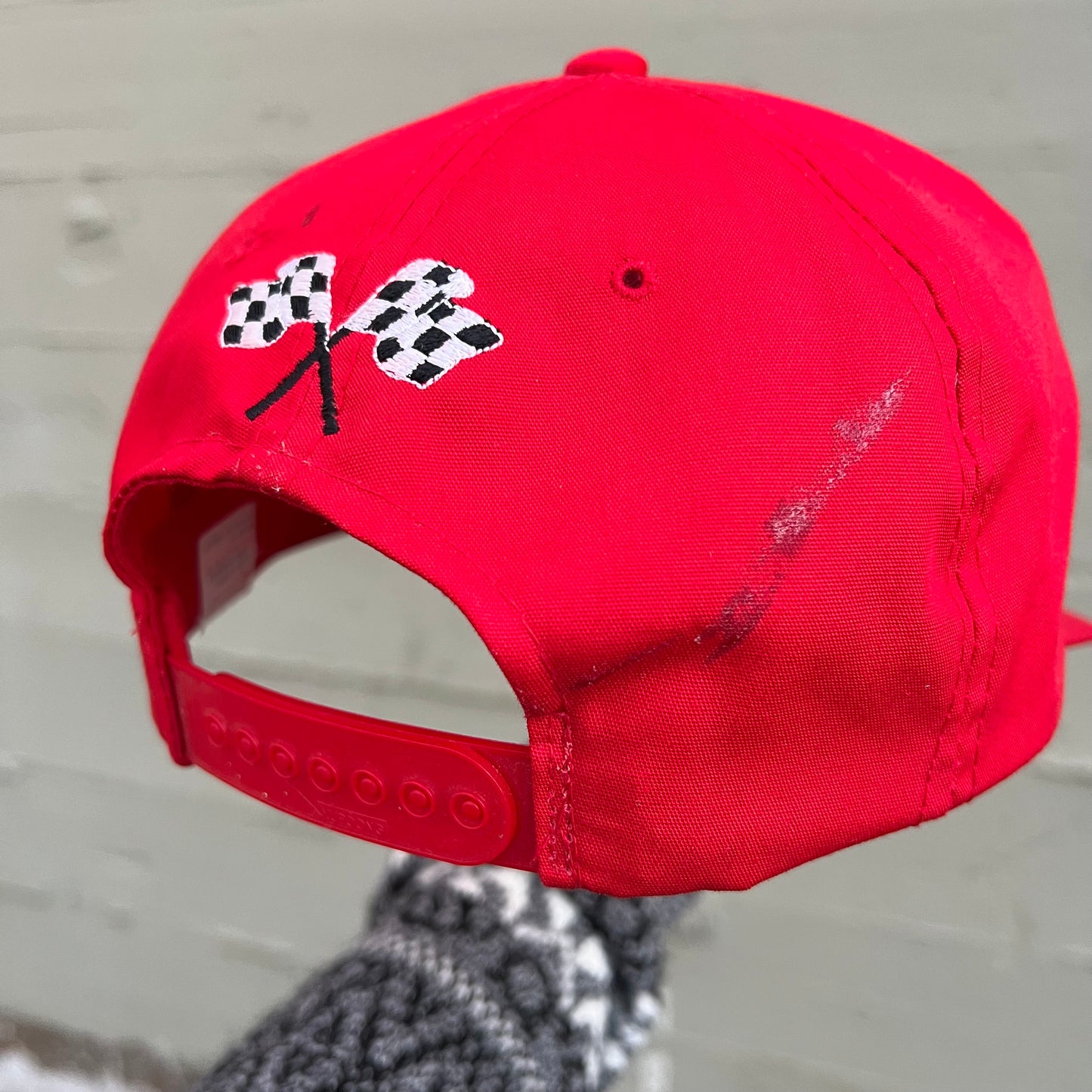 Vintage 90's Bill Elliott #94 Embroidered Nascar Snapback Hat - O/S - Red/Black/White
