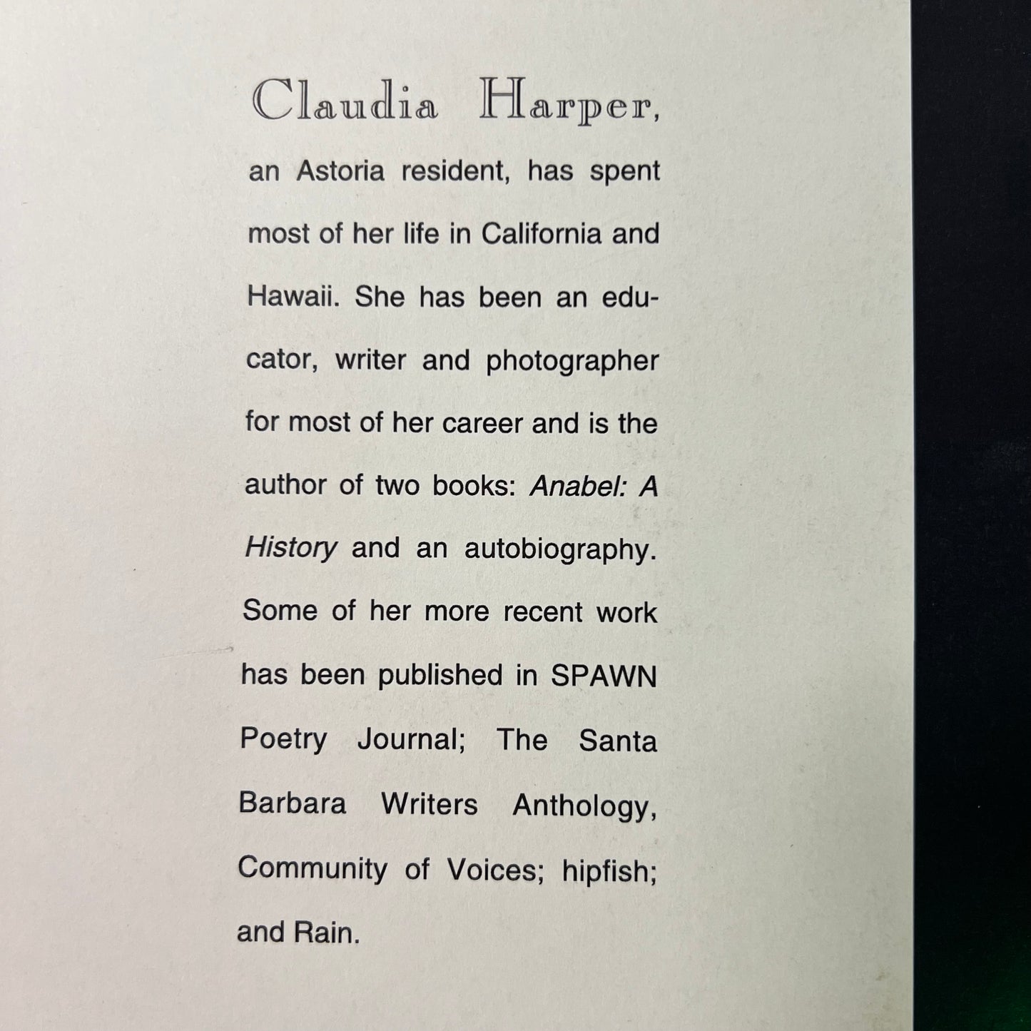 Vintage 2001 Tour Astoria 'Sites And Insights' Book By Claudia Harper