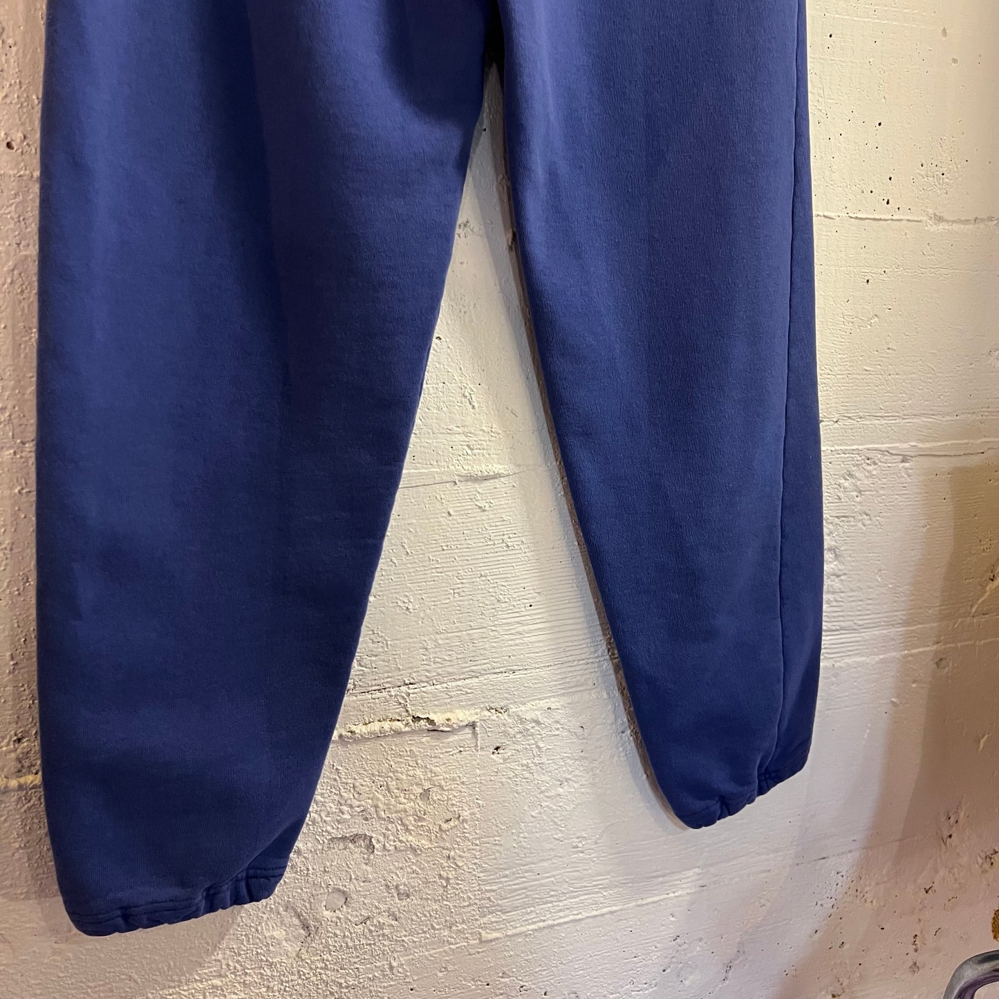 Vintage 80’s Embroidered Champion Heavyweight Sweatpants - Size Large - Made In USA - Royal Blue