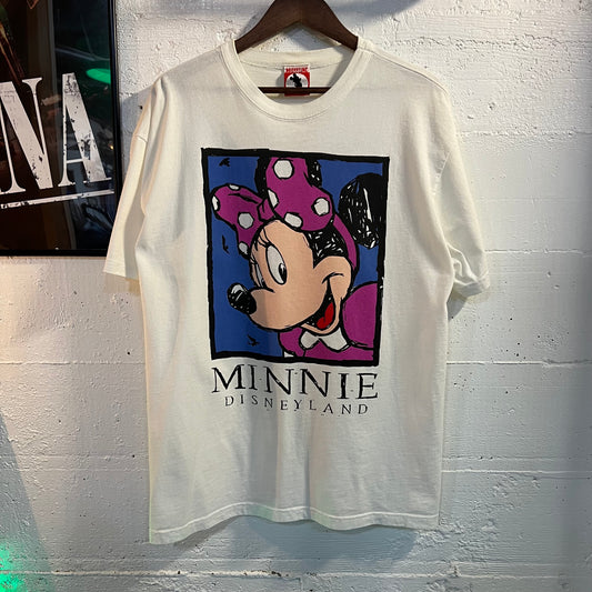 Vintage 90's Disney Mickey Inc. Minnie Disneyland T-Shirt - Size XL - Made In USA